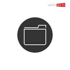 Obraz premium File Manager Icon Design Vector