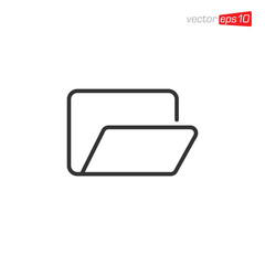 File Manager Icon Design Vector