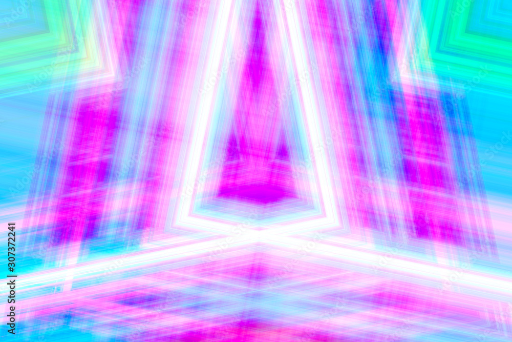 Poster colorful neon lights seamless pattern art gradient colorful beautiful abstract soft colorful and blu