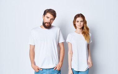 portrait of young couple