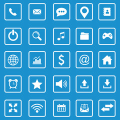 website icon set vector design symbol