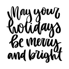 Vector christmas quote