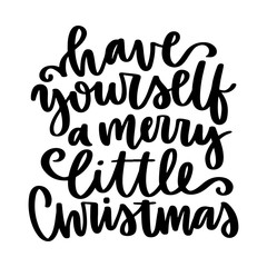 Vector christmas quote