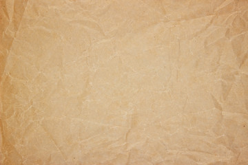 aged crumpled blank paper texture