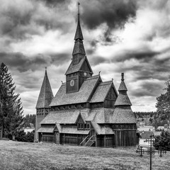 Stabkirche in Hahnenklee, Harz
