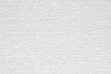 uniform texture of white foam close up.