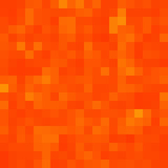 abstract bright orange mosaic background texture