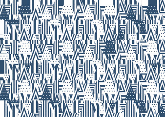 abstract geometric wave pattern