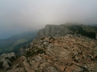 view of mountains
