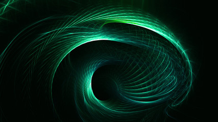 3D rendering abstract background in aqua menthe color