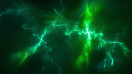 3D rendering abstract background in aqua menthe color