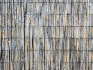 texture of bamboo mat