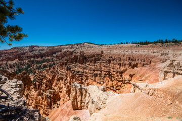 Overview on the Hoodoos in Bryce Canyon National Park