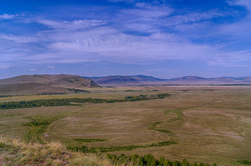 Fototapeta premium Hills steppe