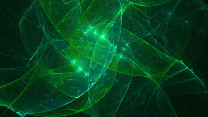 3D rendering abstract background in aqua menthe color