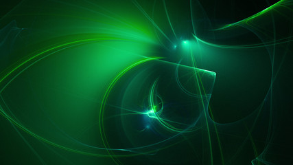 3D rendering abstract background in aqua menthe color