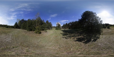 Limestones on Jura 360 Panorama