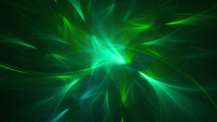 3D rendering abstract background in aqua menthe color