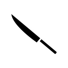 Knife icon vector in trendy style flat design