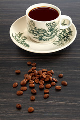 Traditional coffee commonly served in Malaysia and Singapore.