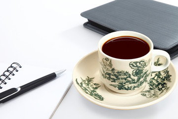 Traditional coffee commonly served in Malaysia and Singapore.