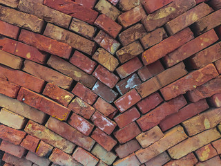 atmospheric background texture of an old brick wall