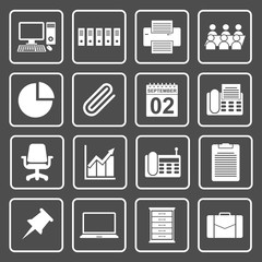 office equipment icon vector design symbol