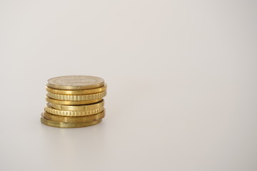stack of coins
