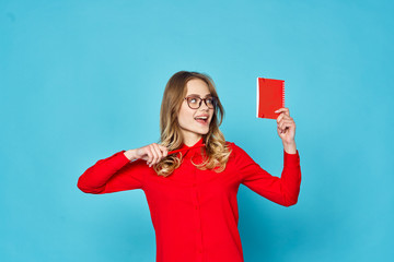 young woman with credit card