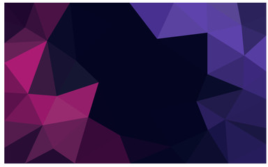 Blue Dark Abstract Background Vector