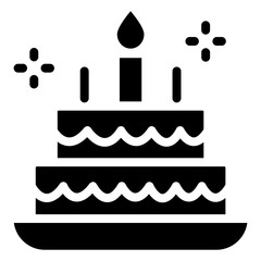 birthday cake with candles