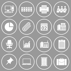 office equipment icon vector design symbol