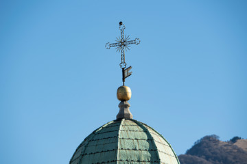 Fototapeta na wymiar Turm der Kirche 