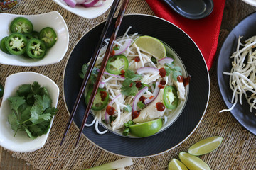 Pho - Vietnamese Chicken Noodle Soup
