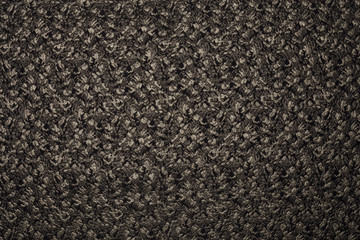 Fototapeta premium Closeup of gray fabric with textile texture background