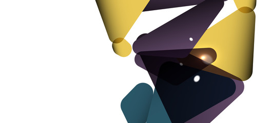 Flyer on white backdrop. Simple design background. Retro style background