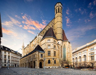 Minoritenkirche in Vienna, Austria 