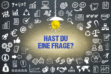 Hast du eine Frage?