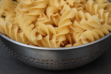 Italian pasta in a bowl	