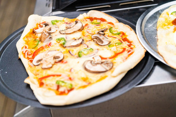 Grilled pizza