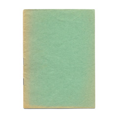 Old paper texture. Blank vintage page. Rough faded sheet surface. Empty place for text. Isolated on white background. Perfect for retro and grunge style design.