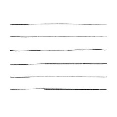 Vector stroke real ink imitation. Hand drawn brush stroke. Ink splash vector