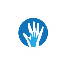 Hand Care Logo Template vector icon