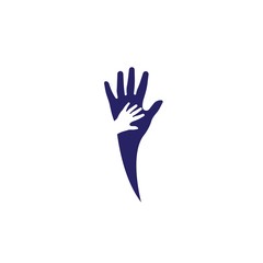 Hand Care Logo Template vector icon