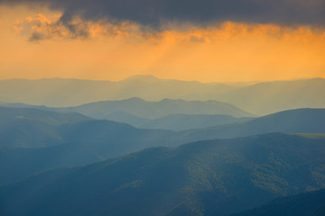 Picturesque Carpathian landscape