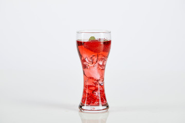 drink cold tea grass cup