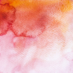 Abstract hand drawn watercolor. Colorful splashing in the paper. It is wet texture background with paint brushes. Picture for creative wallpaper or design art work. Pastel colors tone.