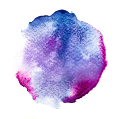 Abstract hand drawn watercolor. Colorful splashing in the paper. It is wet texture background with paint brushes. Picture for creative wallpaper or design art work. Pastel colors tone.