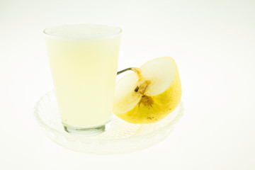 Obraz na płótnie Canvas Chinese pear juice
