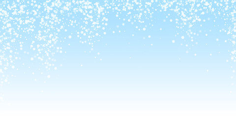 Beautiful falling snow Christmas background. Subtl